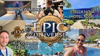 Epic Universe: INSIDE LOOK at the NEW Helios Grand Resort | Stella Nova Tour | New Merch