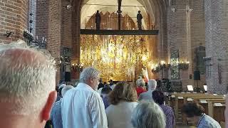 John Gora & Eddie Biegaj Poland Tour - Churches - 2023 - St Brygida Church Amber Altar