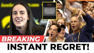 INSTANT REGRET Hits WNBA After Caitlin Clark FANS Give a Reality Check!