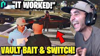 Summit1g Pulls Off GREATEST VAULT Bait & Switch Ft. Chang Gang! | GTA 5 NoPixel RP