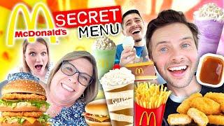 Tasting VIRAL MCDONALDS Secret Menu!!!