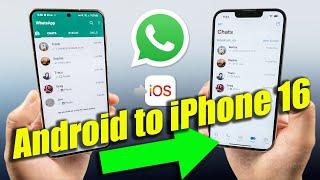 2024 How to transfer WhatsApp chats from Android to the new iPhone 16 using the Move to iOS App