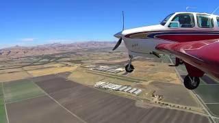 Beechcraft Grass Landing at Frazier Lake Airport, 1C9