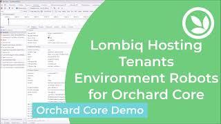 Lombiq Hosting - Tenants Environment Robots for Orchard Core - Orchard Core Demo