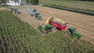 Ensilage au Gaec Des fougeray | ETA Guillon barbot |