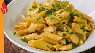 Creamy Chicken Curry Pasta Recipe | How to Make?