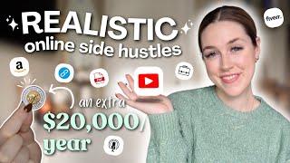 7 REALISTIC Side Hustle & Passive Income Ideas For You to Try in 2025