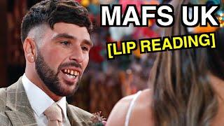 WILDEST Wedding Ever! MAFS UK (Lip Reading)