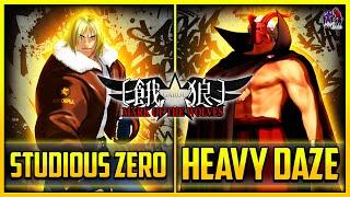 StudiousZero (Terry) VS Heavy Daze (GRANT) ▰ FT5 ▰ GAROU: Mark Of The Wolves High Level Gameplay