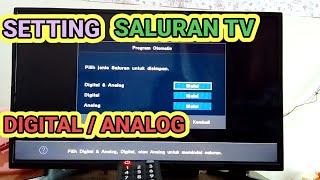 Cara Setting Saluran TV Digital & Analog - Samsung