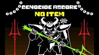 Undertale: Genocide Asgore Remake LV20 No Item!