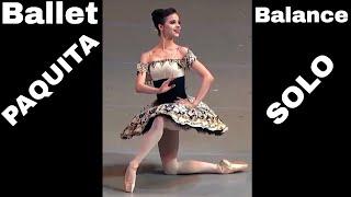BALLET in 30 sec - Balance sequence - ballet PAQUITA (Maria Khoreva) #shorts