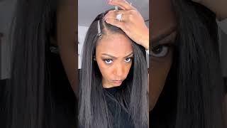 NEWQuickly Install Half Wig Without Heat! Glueless & Protective For Beginners Ft.#elfinhair