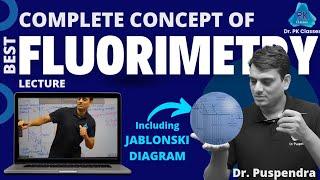 Fluorimetry - Complete Concept | Jablonski Diagram Explained | By Dr. Puspendra | Dr. PK Classes
