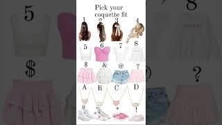 Pick your coquette fit #coquette #outfitinspo #cute #aesthetic