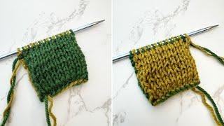 Double Knitting Tutorial (How To Double Knit)