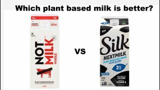 Not Milk vs NextMilk