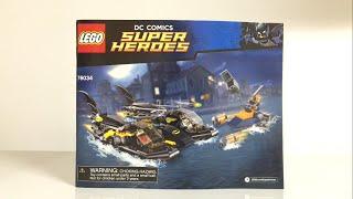 LEGO The Batboat Harbor Pursuit 76034 Set Speed Build+Overview