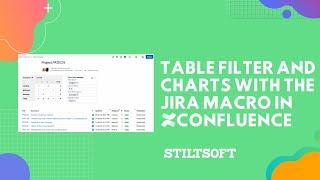 Table Filter, Charts & Spreadsheets with the Jira Macro in Confluence