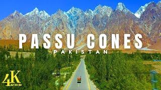 Passu Cones, Pakistan  4K ULTRA HD | Drone Footage