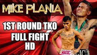 Magic Mike Plania Full Fight HD Video VS Ricardo Nunez Technical Knockout 1st Round