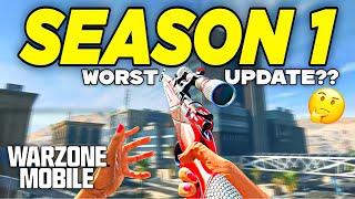 Warzone Mobile Season 1 WORST UPDATE EVER?