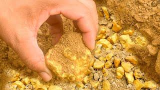 Gold Rush! Digging For Treasure at the Mountain by Gold Miner, Mining Exciting