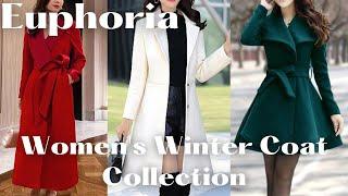 Euphoria Women's Winter Coat Collection #casual #fashion #trending #winteroutfitideas