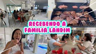 FIM DE SEMANA MARA RECEBENDO A FAMÍLIA LANDIM!