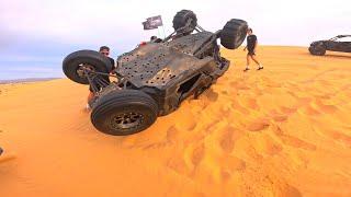 CRASHING THE CANAM IN GLAMIS SAND DUNES Thanksgiving 2024 | DIRT BIKE DIARIES EP.239