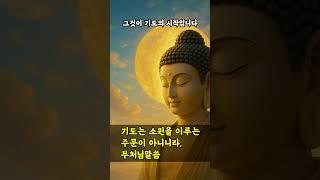 기도는 소원을 이루는 주문이 아닙니다 #부처님말씀 #명언 #자기수행 #불교오디오북 #마음공부