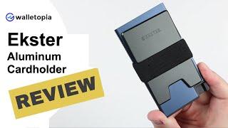 Ekster Aluminum Cardholder wallet - new or a rehash?