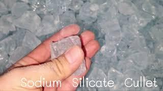 Sodium silicate cullet