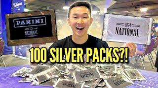 I OPENED 100 PANINI NATIONAL CONVENTION SILVER PACKS ($5,000)!!! 