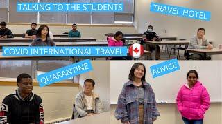 Travel To Canada and Hotel Quarantine During Covid| International Students in MSCCDA, Halifax,Canada