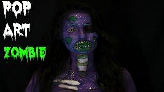 Pop Art Zombie Makeup Tutorial| SimplyAlex