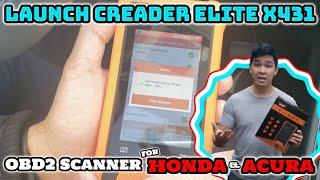 [New Tool Review] LAUNCH CREADER ELITE X431 Watch This Before Buying a OBD2 Scanner for Honda/Acura!