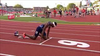 Men's 400m Hurdles Prelims Heat 2 - USA 2021 Track & Field Olympic Trials