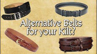 Do You Have to Wear a Kilt Belt with the Big Buckle?