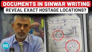 IDF In Panic? Sinwar Mystery Documents Reveal Strategy For Hostage Deal Amid Hopes Of Renewed Talks