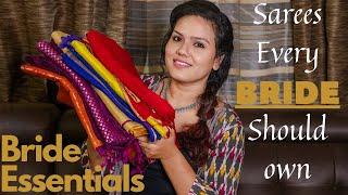 6 Must Have Sarees 2020 | Bride Essentials | Sarees every girl should own | Bridal Saree Collection