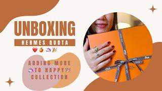 9. Hermes Unboxing More Quota To Add To Happy Collection