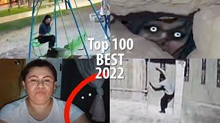 1 hr & 30 mins of the Top 100 BEST Scary Videos of 2022