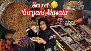 My Secret  Biryani Masala Powder ️ Taste of Chennai Biryani Masala  Special Garam Masala Recipe