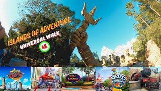 Universal Orlando Walkthrough Islands Of Adventure Daytime Walk