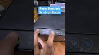 Factory Reset Network Settings in Epson L3150 and Epson L3250‍️ #bilalsworkshop