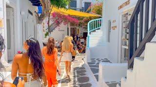 Mykonos, Greece  | Summer 2024 | 4K 60fps HDR Walking Tour