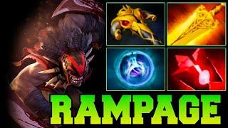 Rampage + Ultra Kills + 22 Kills BloodSeeker Dota 2 Pro Gameplay Guide Best Item Build Carry 7.37