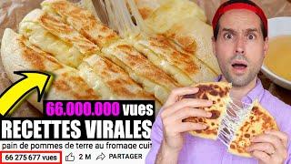 Je mange des RECETTES VIRALES pendant 24H (Partie 2) - Huby