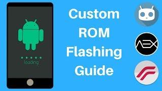 How to flash / install custom ROM /OS on android